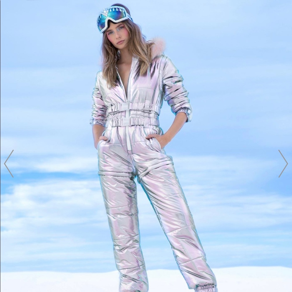 AURORA BEAM HOLOGRAPHIC SNOWSUIT